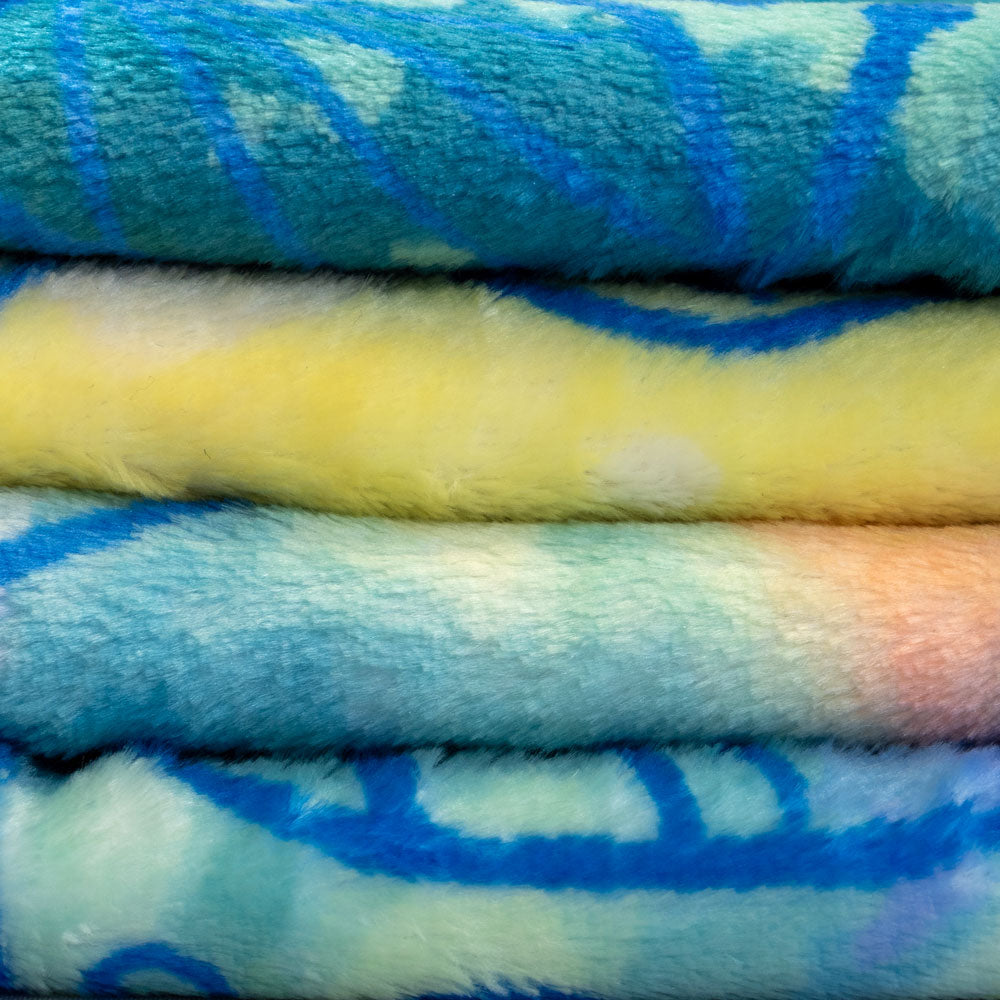 Mushroom (Tie-Dye) Super Soft Plush Blanket