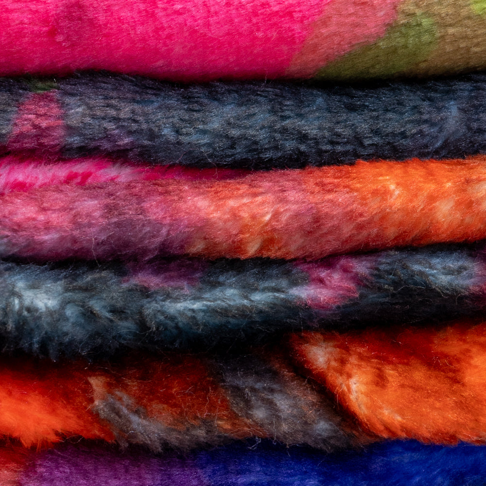 Tie-Dye (Neon) Super Soft Plush Blanket