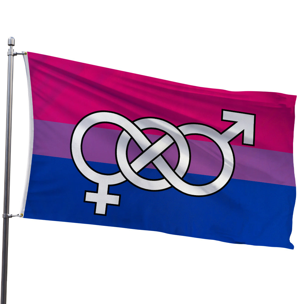 Bisexual Symbol Flag 3x5ft