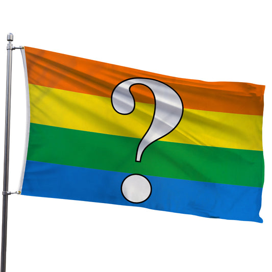 Questioning Flag 3x5ft