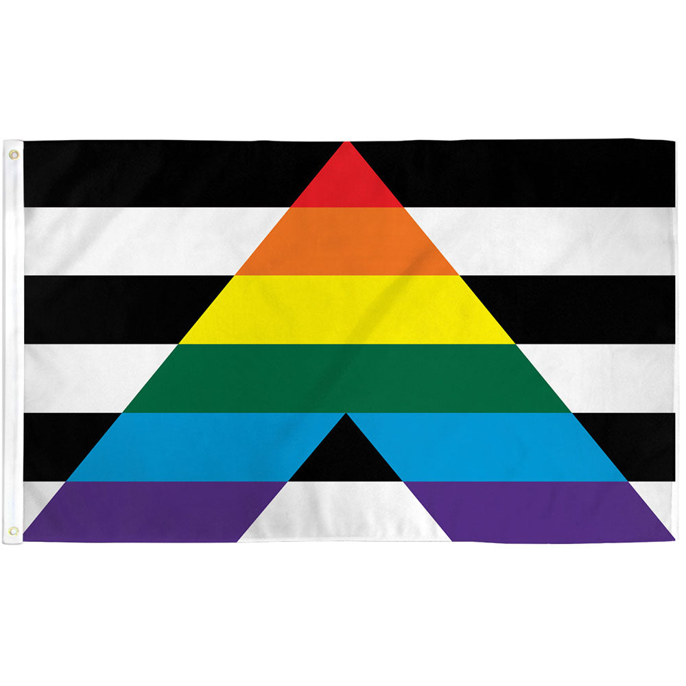 Gay Straight Alliance (Ally) Flag 2x3ft