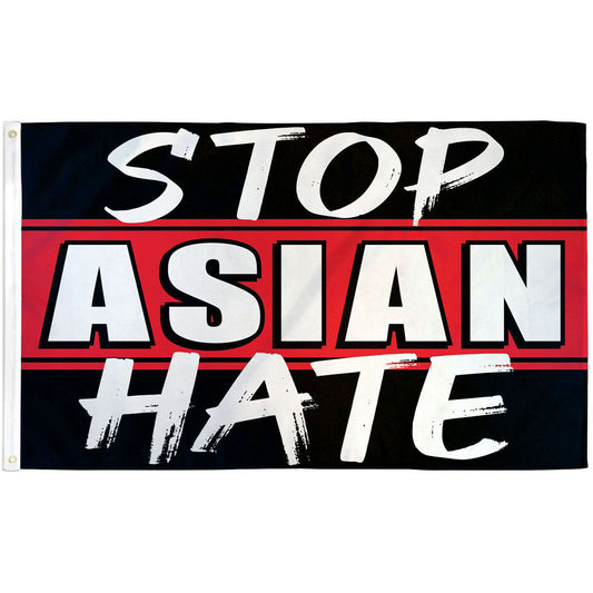 Stop Asian Hate Flag 3x5ft