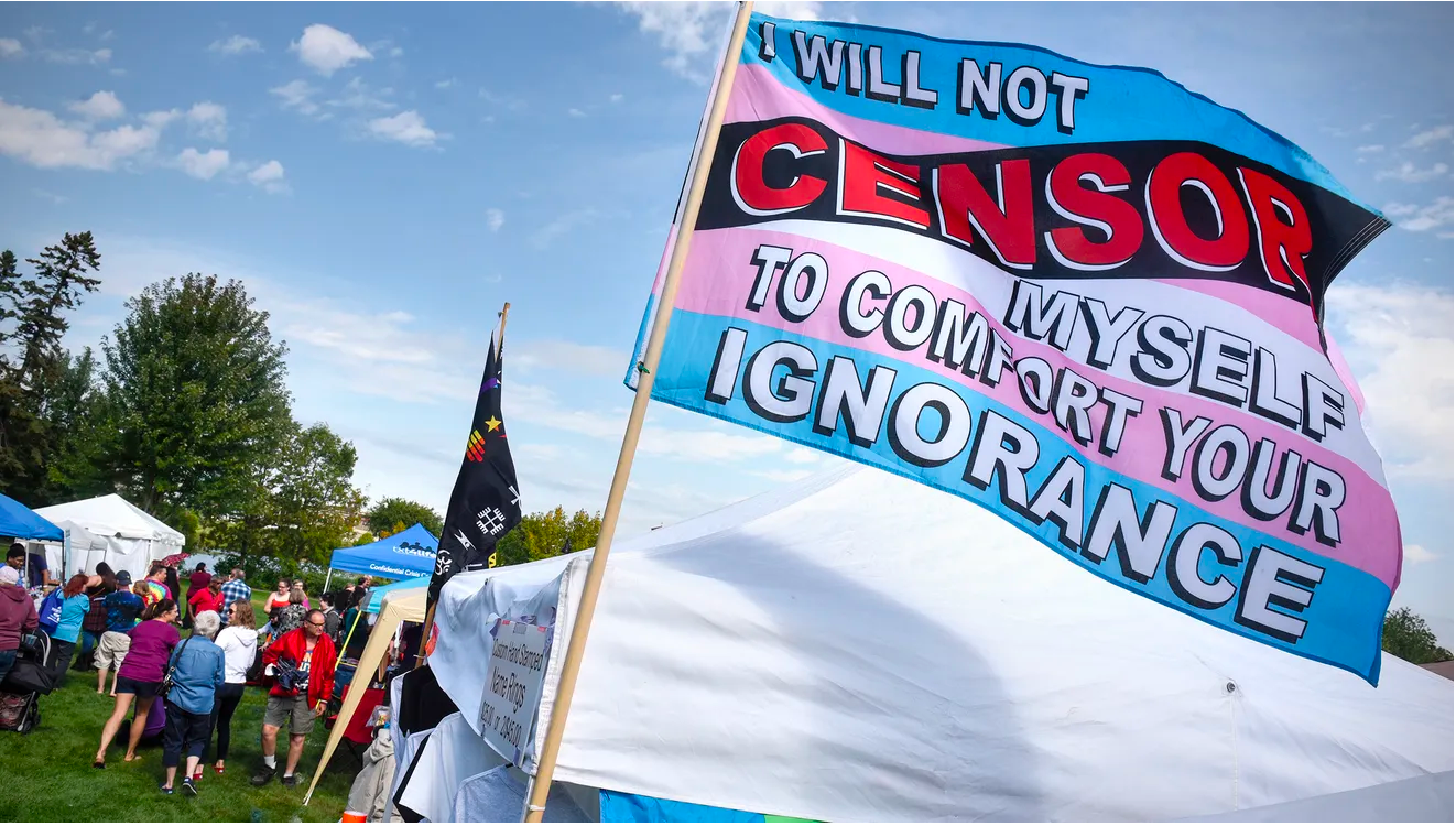 Transgender (Censor) Flag 3x5ft