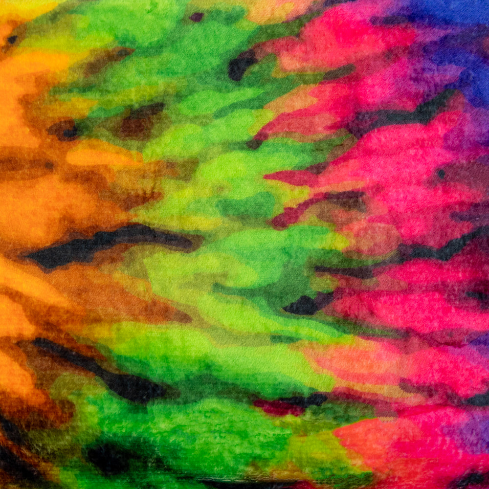 Tie-Dye (Neon) Super Soft Plush Blanket