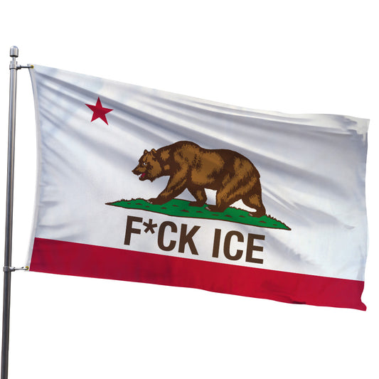 California F*ck I.C.E Flag 3x5ft