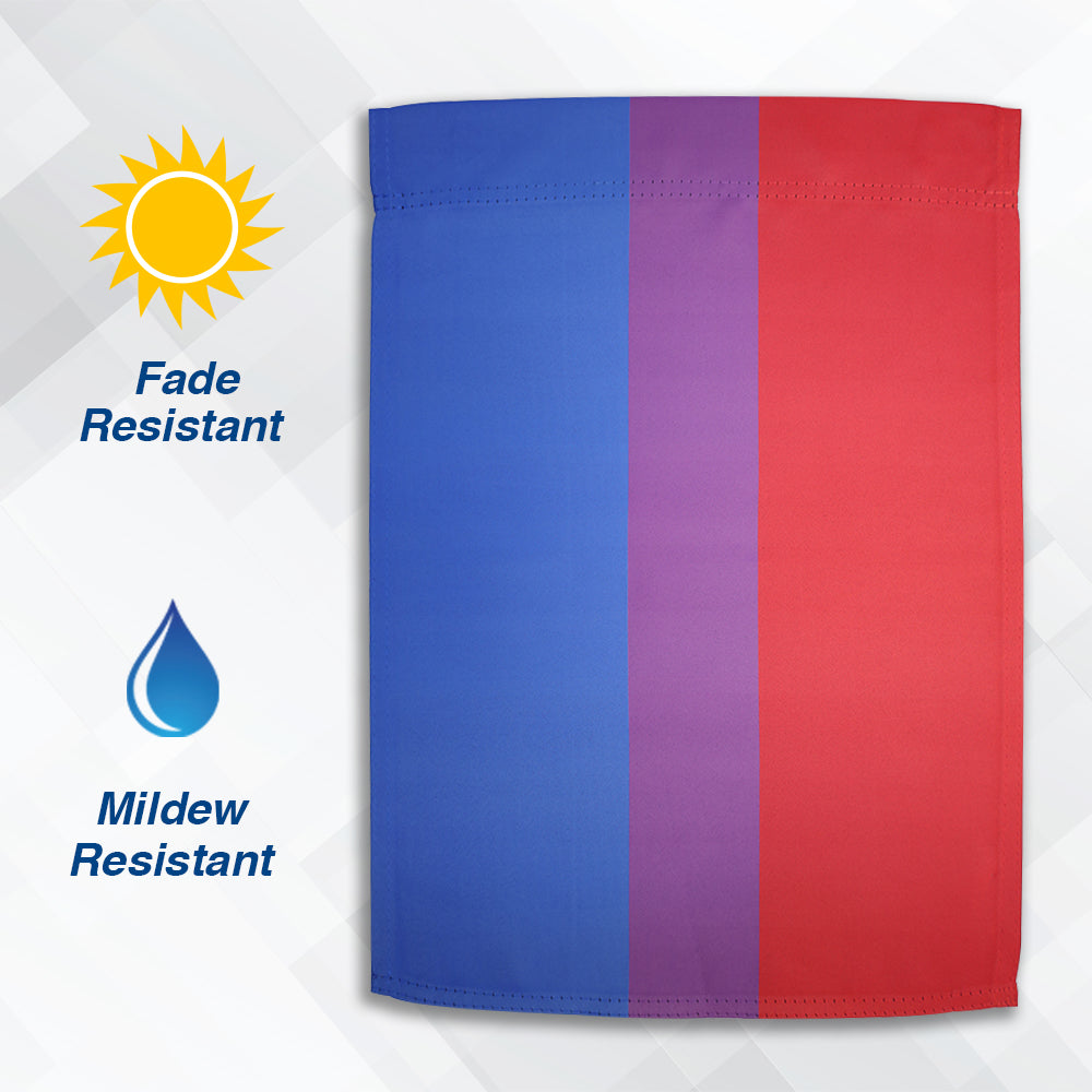Bisexual Garden Flag, Fade & Mildew Resistant