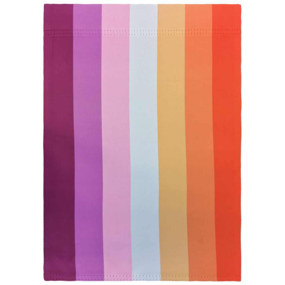 Lesbian Sunset Garden Flag 12x18in