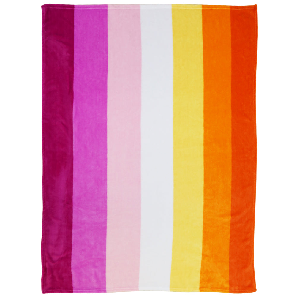 Lesbian Sunset Super Soft Plush Blanket