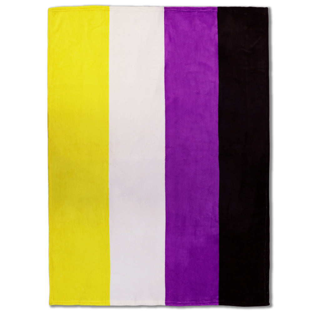 Non-Binary Super Soft Plush Blanket