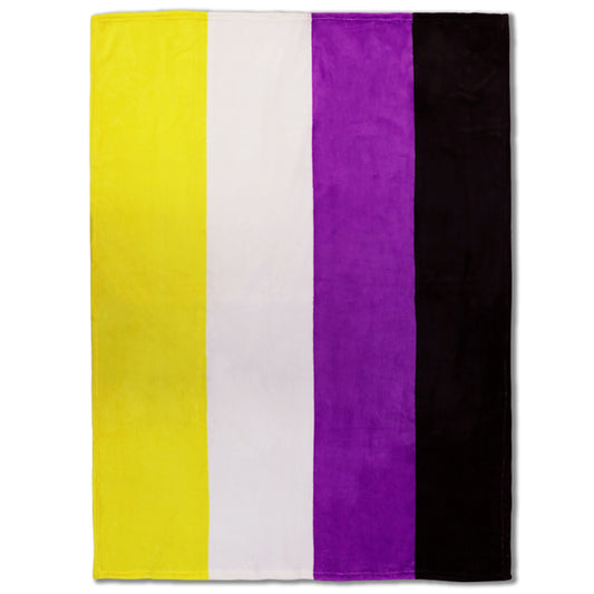 Non-Binary Super Soft Plush Blanket
