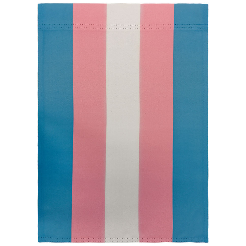 Transgender Garden Flag 12x18in