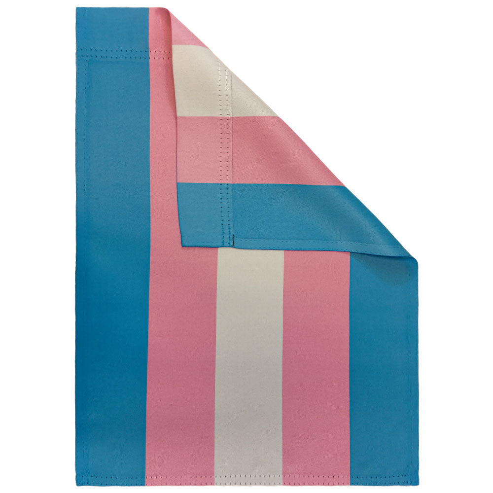 Transgender Garden Flag 12x18in