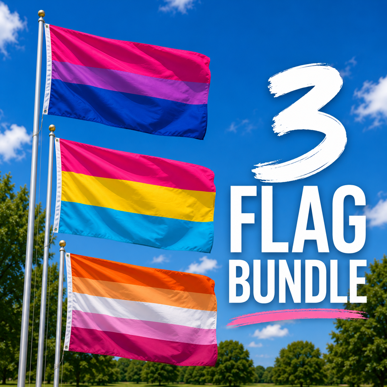 💜 IDENTITY SPECTRUM PACK (Bi + Pan + Lesbian)