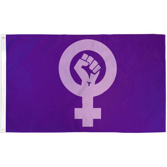 Feminist Symbol Flag 3x5ft