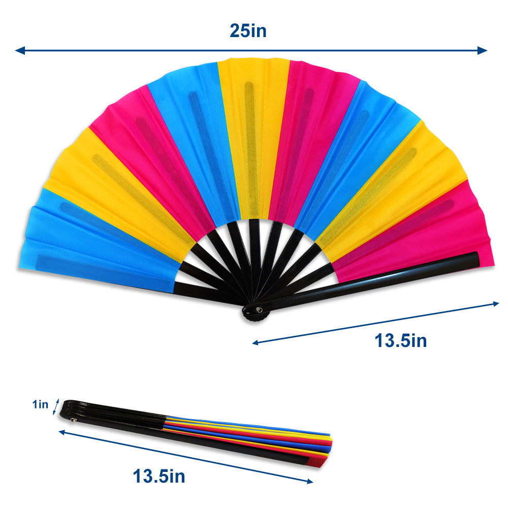 Pansexual Large Hand Fan