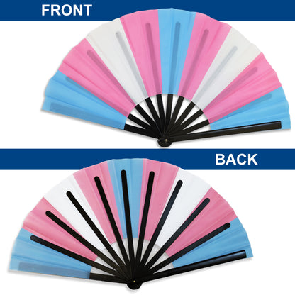 Trangender Large Hand Fan