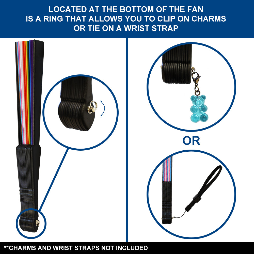 Progress Rainbow Small Hand Fan