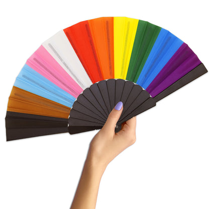 Progress Rainbow Small Hand Fan