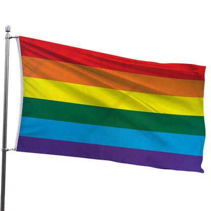 Rainbow (6 Stripe) Flag 3x5ft