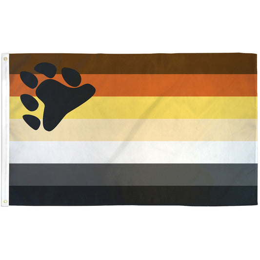 Bear Pride Flag 3x5ft