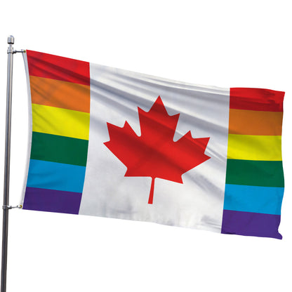 Canada Rainbow Flag 3x5ft