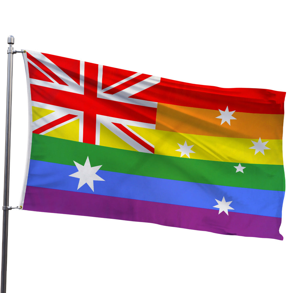 Australia Rainbow Flag 3x5ft