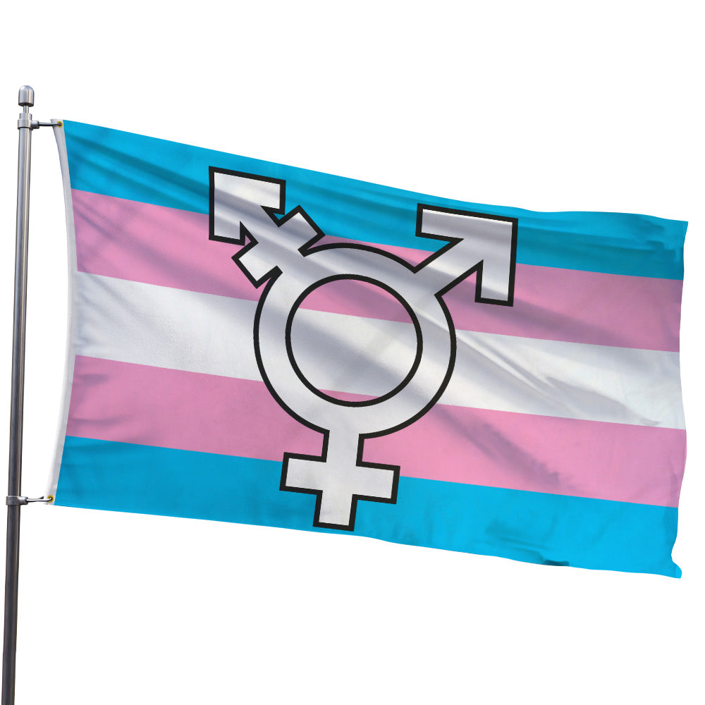 Transgender Symbol Flag 3x5ft