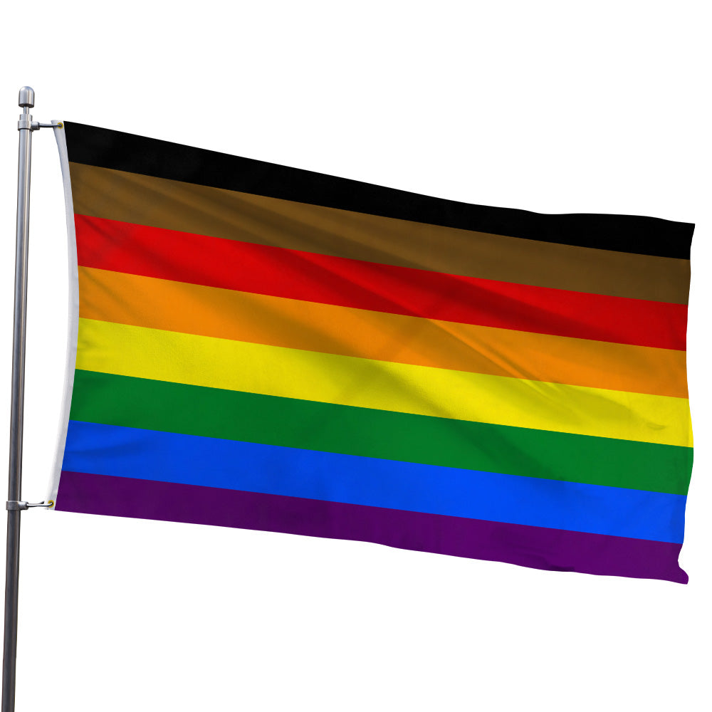 Philly Rainbow Flag 3x5ft