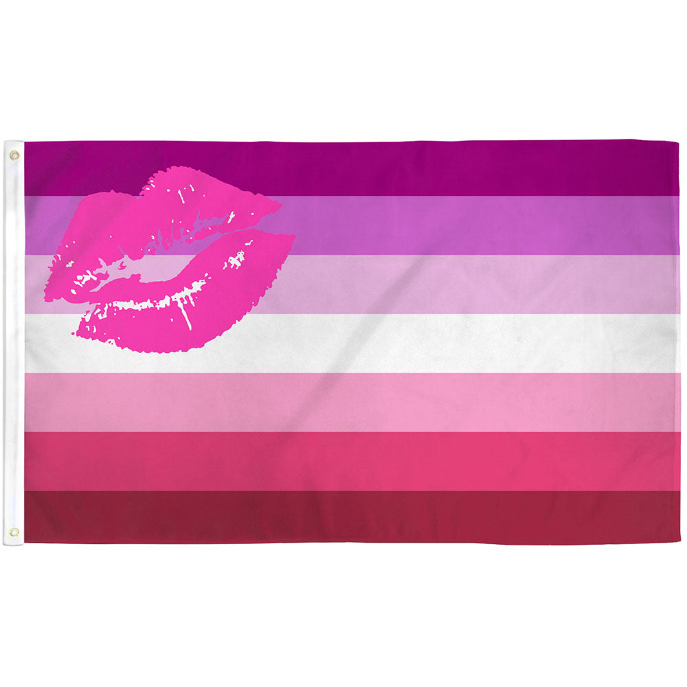 Lipstick Lesbian Flag 3x5ft