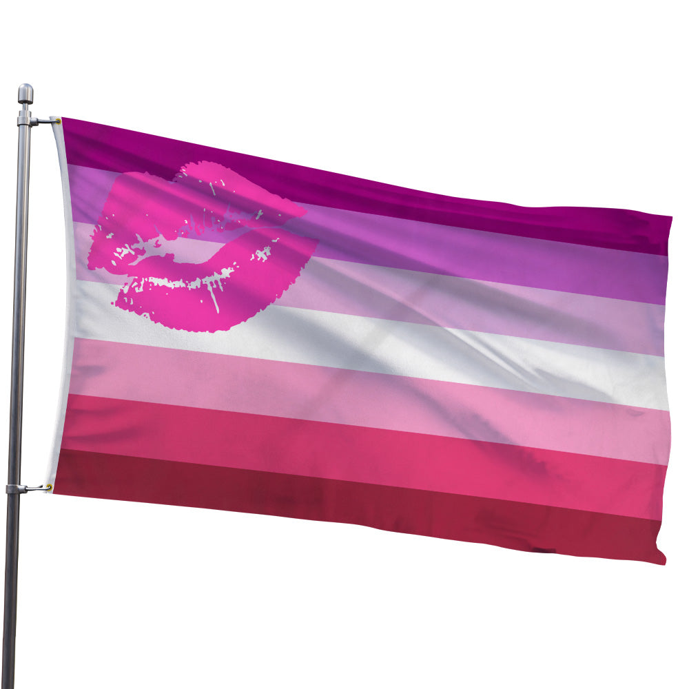 Lipstick Lesbian Flag 3x5ft