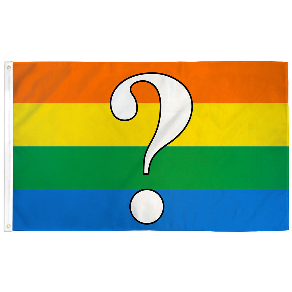 Questioning Flag 3x5ft | Rad Pride | You Shop We Donate
