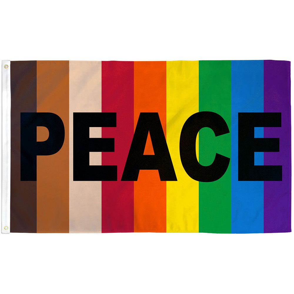 Rainbow Peace (Tones) Flag 3x5ft