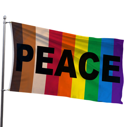 Rainbow Peace (Tones) Flag 3x5ft