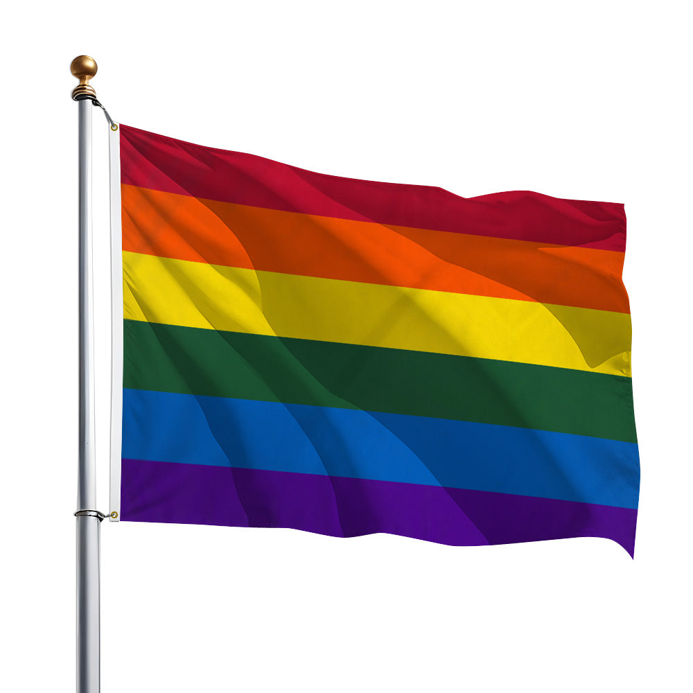 Rainbow (6 Stripe) Flag 2x3ft