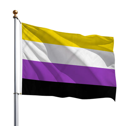 Non-Binary Flag 2x3ft