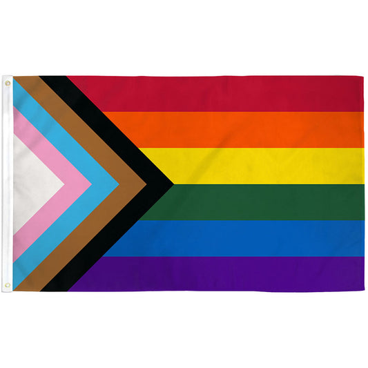 Progress Rainbow Flag 2x3ft