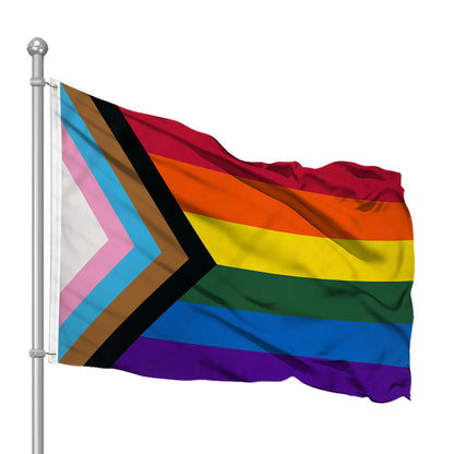 Progress Rad Flag Progress Rainbow Flag 4x6ft | Rad Pride | You Shop We Donate