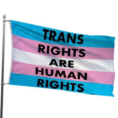 Transgender Rights (Black) Flag 3x5ft