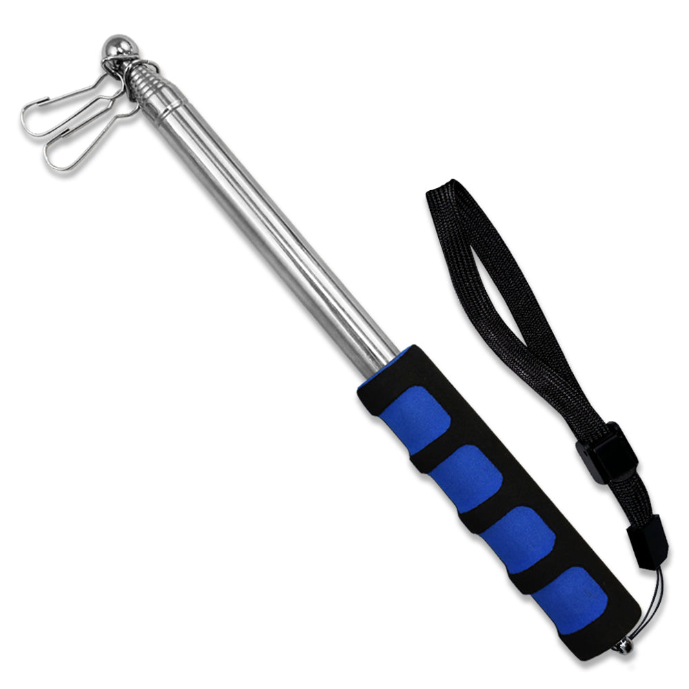 5ft Hand-Held Collapsible (Blue) Flag Pole