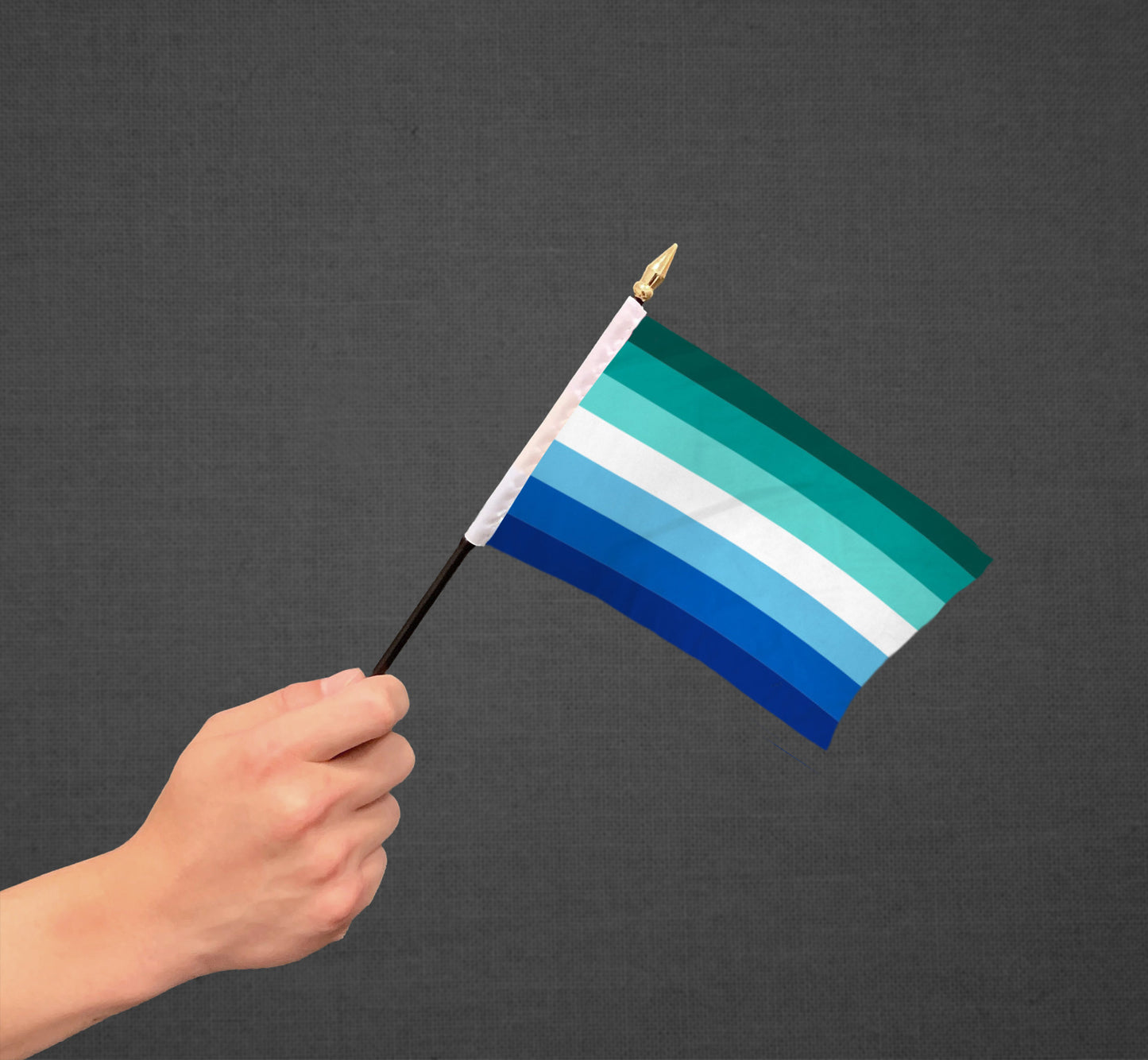 MLM Pride Stick Flag 4x6in