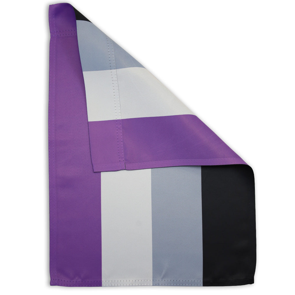 Asexual Garden Flag 12x18in