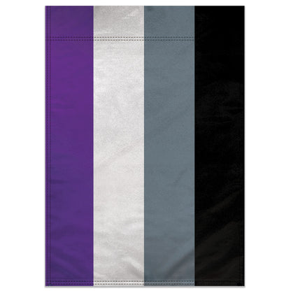 Asexual Garden Flag 12x18in