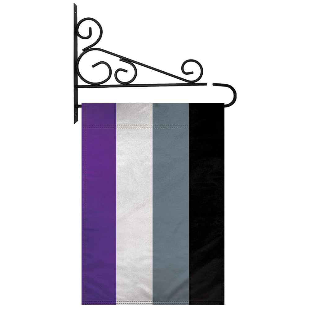 Asexual Garden Flag 12x18in