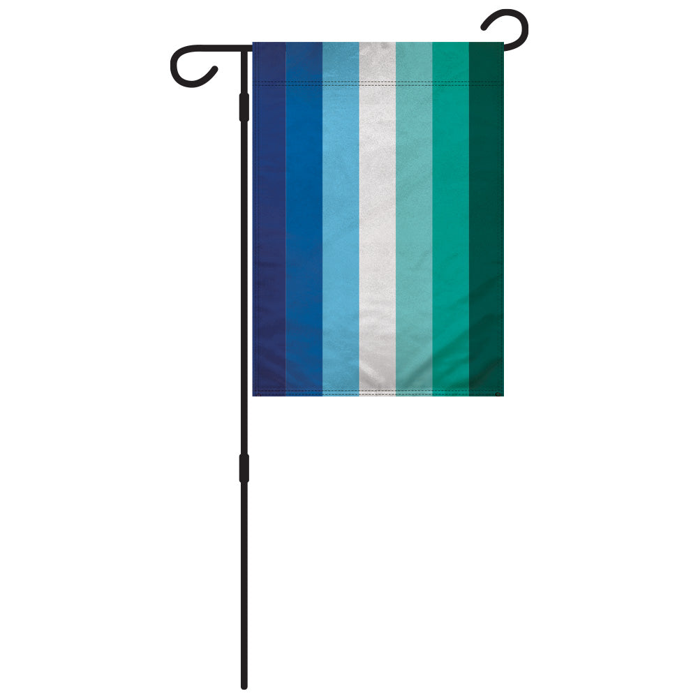 MLM Pride Garden Flag 12x18in