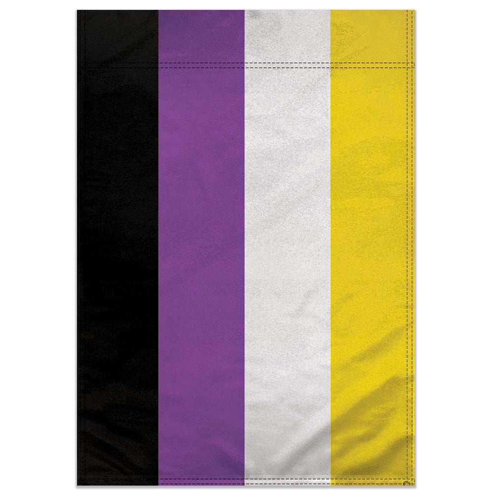 Non-Binary Garden Flag 12x18in