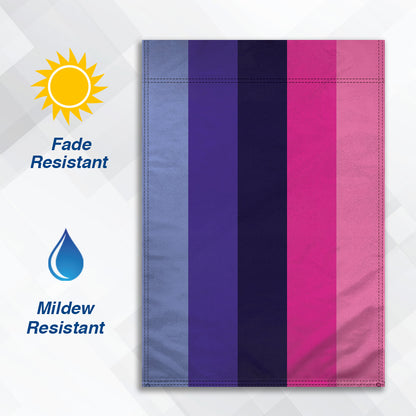 Omnisexual Garden Flag 12x18in