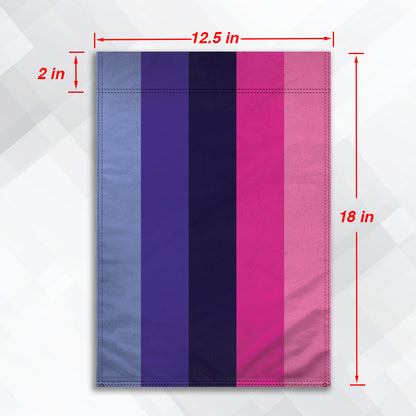 Omnisexual Garden Flag 12x18in