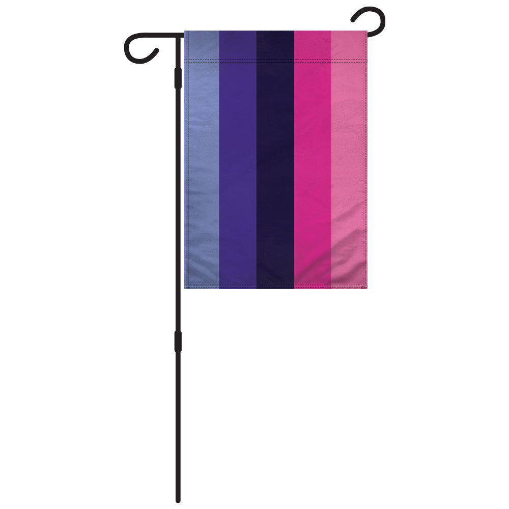 Omnisexual Garden Flag 12x18in