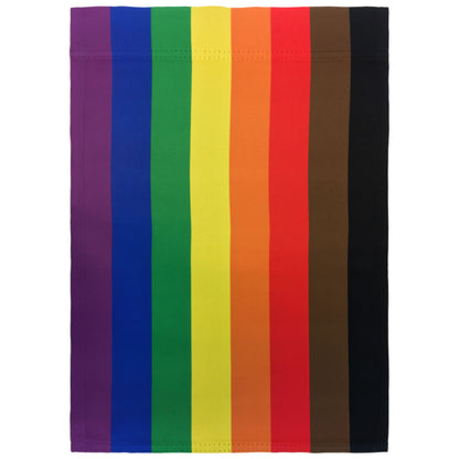 Philly Rainbow Garden Flag 12x18in