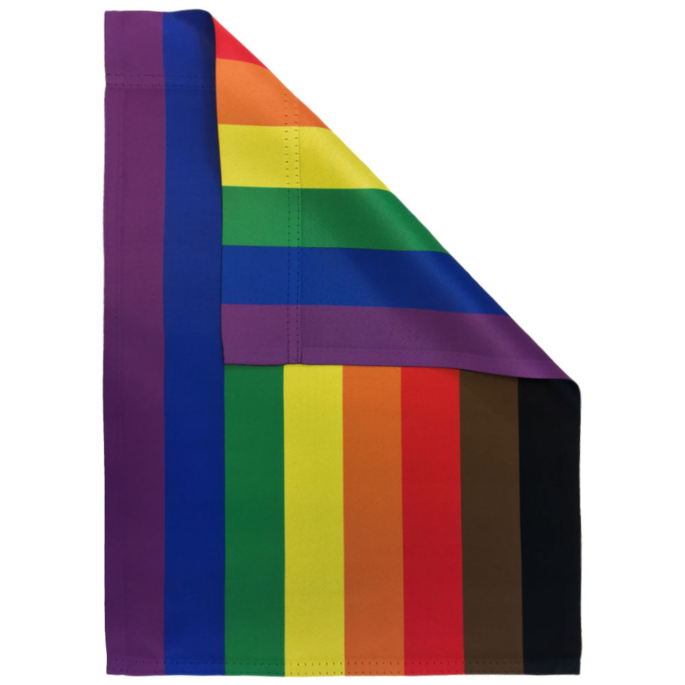 Philly Rainbow Garden Flag Double Sided